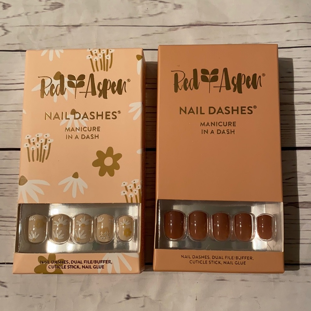 Red Aspen Nail Dashes - Mrs. Peterson’s Flower Shop & Campfire Chats, Charlie